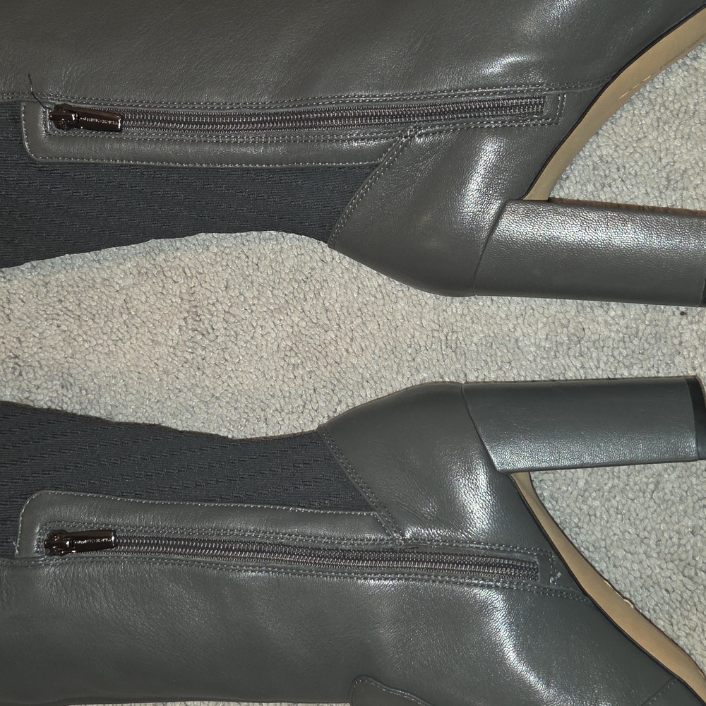 Vince Camuyo Majestie gray knee-high boots - Picture 6 of 9